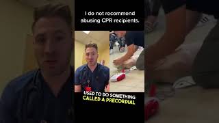 Slap her during CPR? 🤔