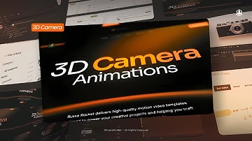 3D Animation Camera Angles - After Effects Template