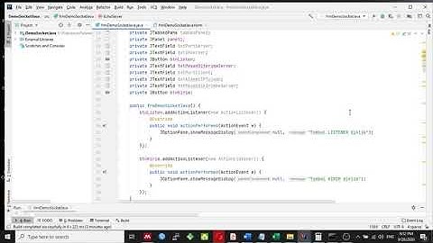 Video 2, Implementasi Socket TCP Dengan Java Swing