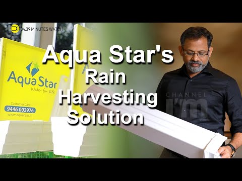Aqua Star, an innovative rain harvesting solution from Kerala