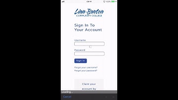Moodle Mobile App Logging In