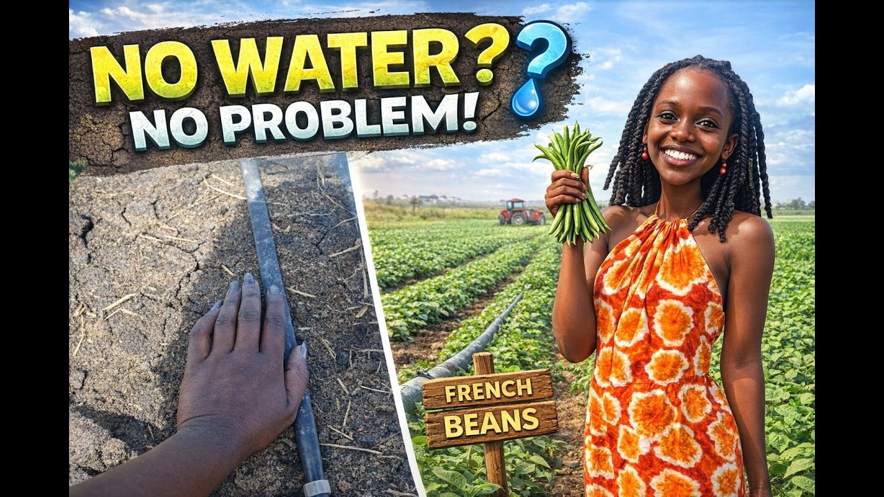 French Beans Farming in Kajiado.No Rain,No Problem