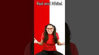 What color does Red and White make? Color Combinations for Kids! #shorts #colors #learning