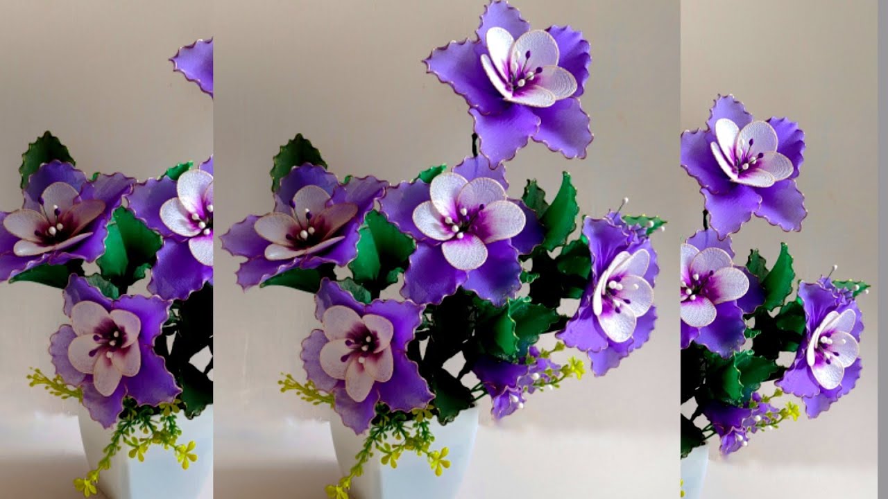 nylon stocking flowers | bud making | stocking flowers | leaf making | socks flowers | DIY flowers