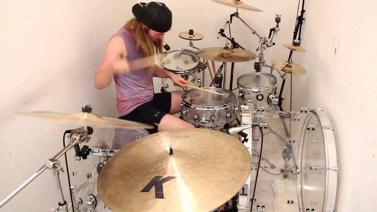 Drum Freestyle Vamp/Solo 1-B - Hybrid Paradiddle Mid-Tempo Grooving, "Offense" Groove