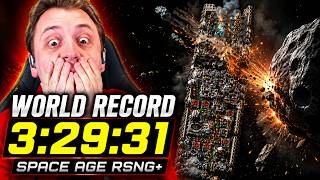 Space Age World Record in 3:29:31 | Any% Random Seed w/ Blueprints Speedrun (RSNG+)