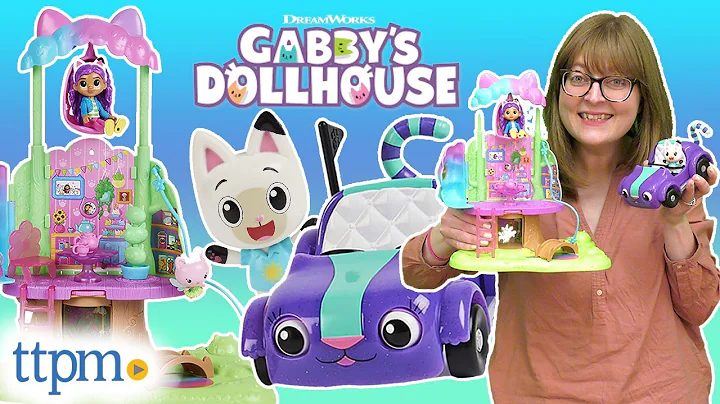 GABBY'S DOLLHOUSE! Carlita & Pandy Paws Picnic and...