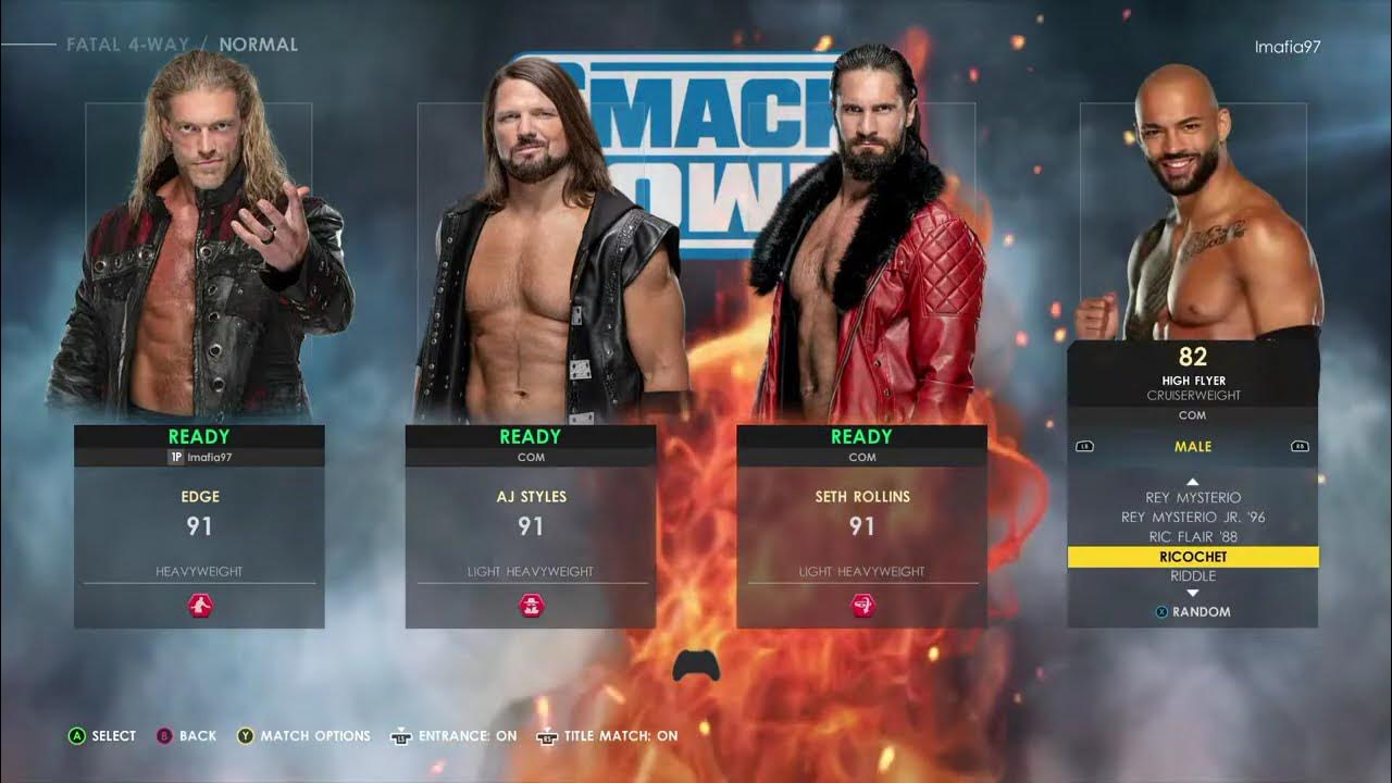 V-Mozz 𝕏 on X: WWE 2K22 MENU !!! #WWE2K22  / X