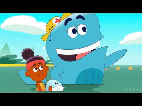 Video animado WHALE Tales, Lección 2: Nada en par y con un salvavidas ahí