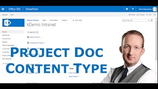 Create a SharePoint Online Project Content Type