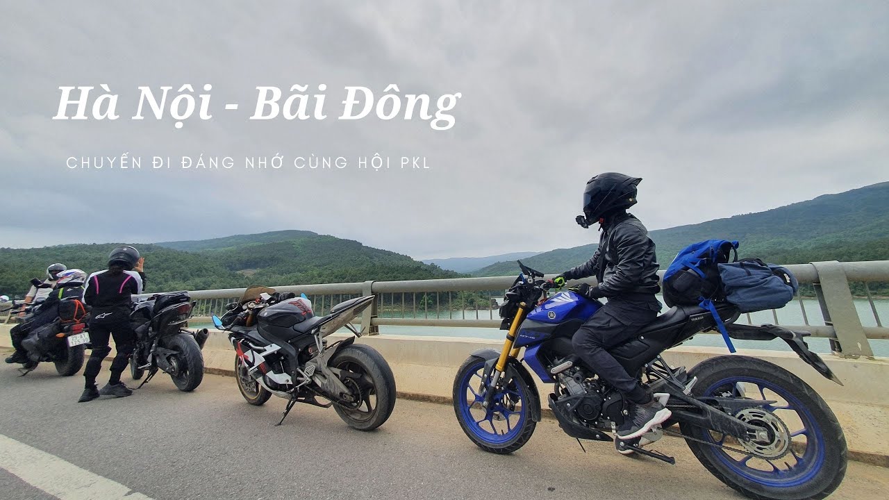 đồ đi phượt hà nội Update MT-15 phượt Hà Nội - Bãi Đông 1/5 với DUKE 390, MT-03, ZX-10R, R6, DUCATI MONSTER, Z800, REBEL 300