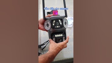 Camera Yoosee 4 mắt 3 khung hình mà chắc chắn bạn chưa thấy bao giờ #camerawifi #yoosee