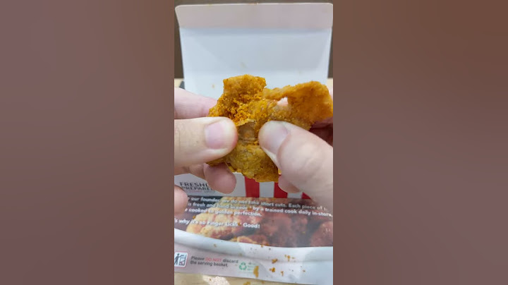 KFC New Spicy Chicken Skin #Shorts