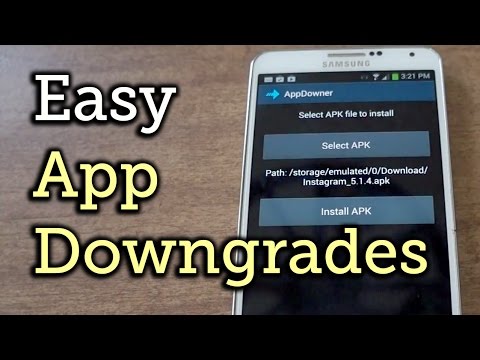 Easily Downgrade Android Apps to the Versions You Like Best [How-To]