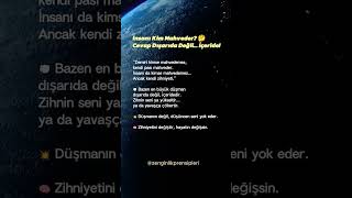 İnsanı Kim Mahveder? 🤔 Cevap Dışarıda Değil… İçeride Resimi