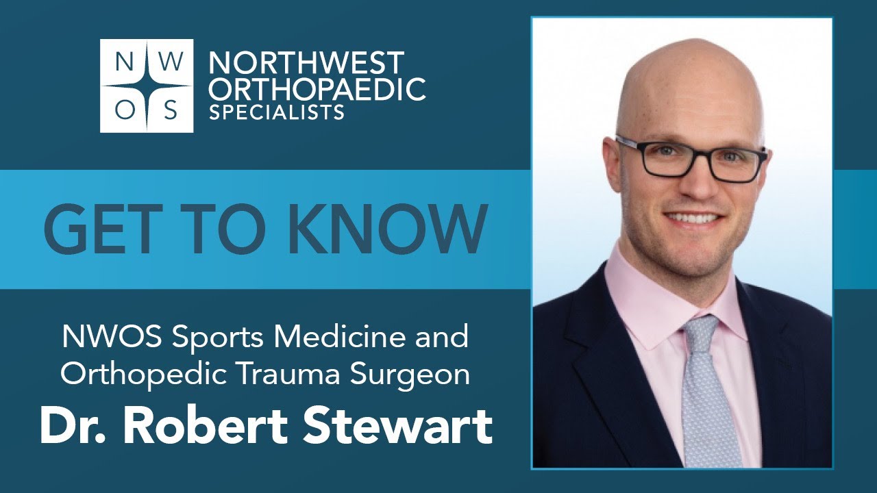 Get to know NWOS Sports Medicine and Orthopedic Trauma Surgeon Dr. Robert Stewart