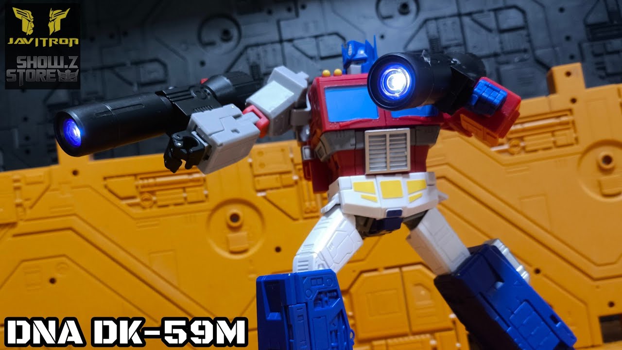Review Transformers DNA DK-59M Fusion Cannon Optimus Prime Studio series 86 Javitron 