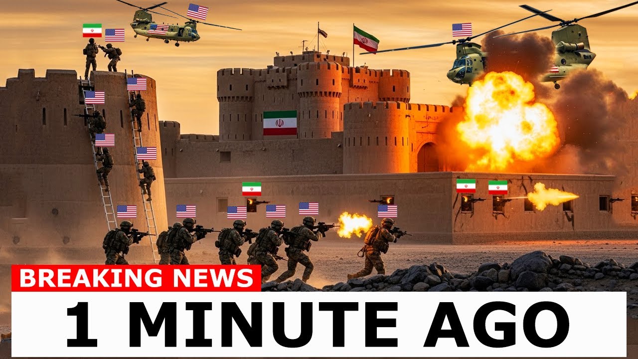 US Rangers STORM Iranian Border Fortress - Building COMPLETELY DESTROYED (Fictional Scenario)