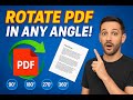 How to Rotate a PDF File in Seconds – Easy &amp; Free!