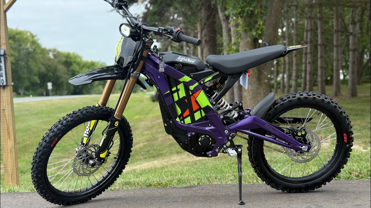 2025 Surron Light Bee X in Purple Walk Around. For sale Rush City