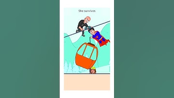 Superman save: Happy ending 😍 Android X iOS #shorts