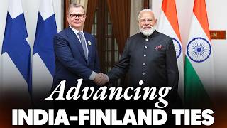 Pm Modi Meets Prime Minister Of Finland Antti Petteri Orpo