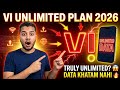 Vi Unlimited Data Plan 2026 | Vi New Unlimited Data Recharge Plan Full Details
