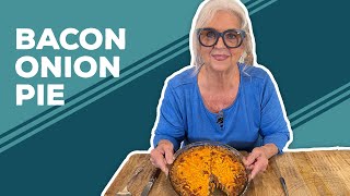 Love & Best Dishes: Bacon Onion Pie Recipe | Fancy Brunch Ideas at Home