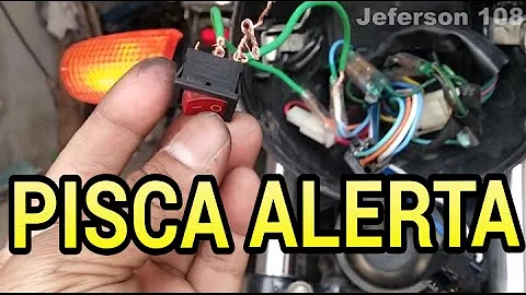 Como ligar o pisca alerta?