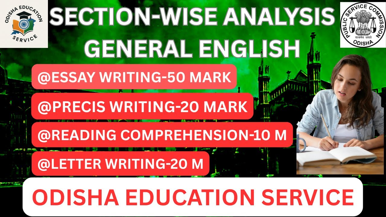 OES 2025-26 | General English Paper Structure  | 100 Marks  | Essay, Precis, Letter & Comprehension