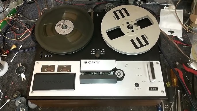 Vintage 1960's Sony Stereo/Monaural Reel-To-Reel Tape Decks and