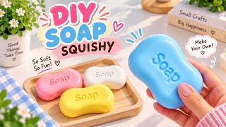 How to Make a cute🥰 VIRAL DIY SOAP Squishy!! (Easy & Fun) screenshot 3