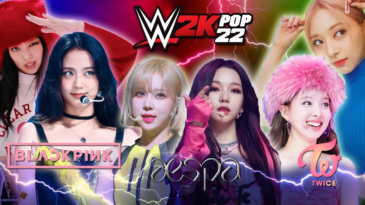 Blackpink vs Aespa vs Twice - Tornato tag - WWE 2K POP #pae8tube 22/10/22