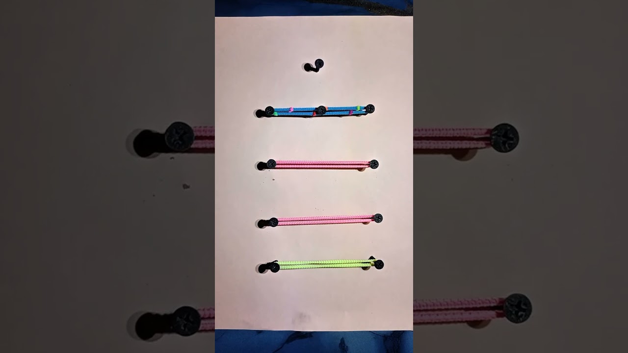 Amazing Allah Name Art Using a Rubber Band ✨ | Arabic Calligraphy #Shorts