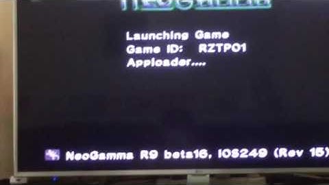Wii Sports Resort Startup via NeoGamma R9 Beta 16