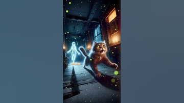 🐱🐱Evolution of Cat : Scared  : AI CAT😎😂 #cat #cute #ai #shorts