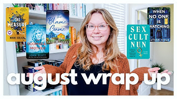 AUGUST WRAP UP 2022 | I read 9 books, had 2 dnfs, and my punishment was CHAOTIC.