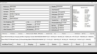 Celebrity Overview of an Employee Database Management System Developed in Python Profile