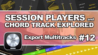 Logic Pro 11 - Session Players #12: Export Multitracks