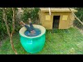 Building The Most jar Swimming Pool Bathtub in the Jungle