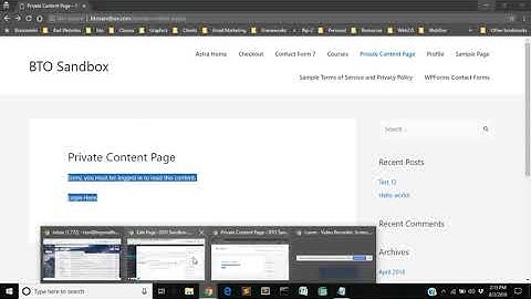 How to Easily create a private page for multiple users in WordPress
