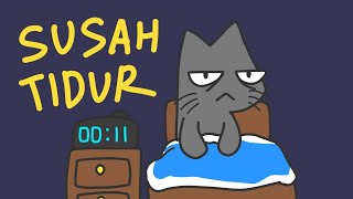 yeye animasi : susah tidur