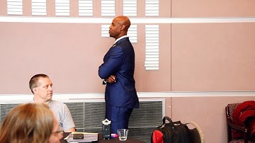 Dr. Don Parker Presenting Building Relationships w/ At-Risk Students at GSU Jan 2020