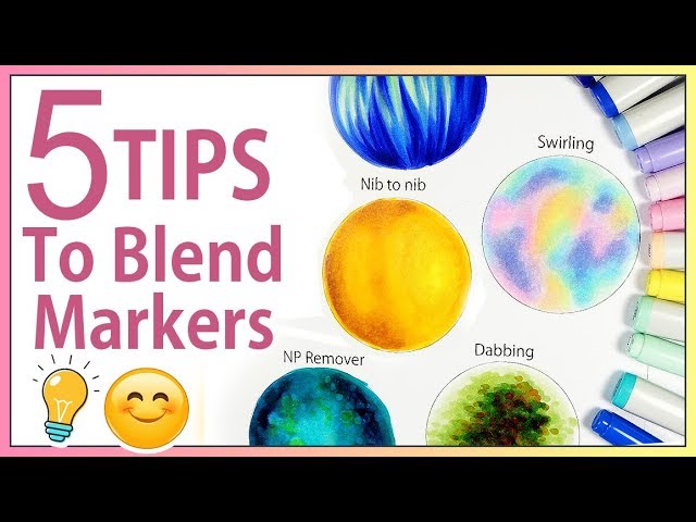 How to Blend With Markers the Right Way