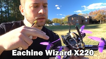 My First Flight - Eachine Wizard X220 - PART 2