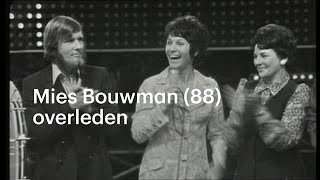 Nationale Heldin En Tv-Koningin Mies Bouwman 88 Overleden - Rtl Nieuws