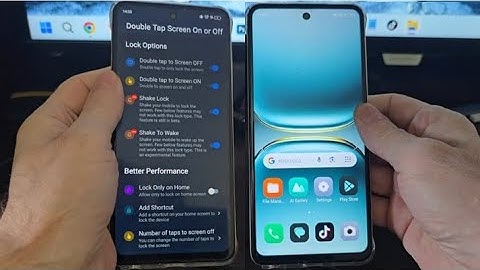 Tecno Spark Go 2 double tap screen on | Tecno Spark Go 2 double tap setting