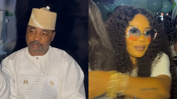 MC OLUOMO & IYABO OJO AT DAYO AMUSA’S SON ONE YEAR BIRTHDAY CELEBRATION 