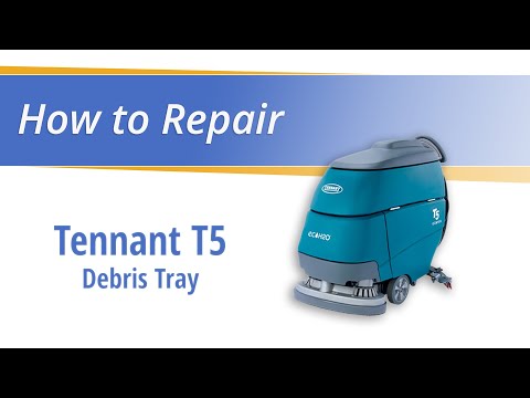How to Replace the Debris Tray on the Tennant T5 