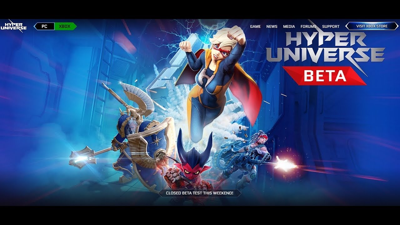 Hyper Universe Beta Nexon XBOX ONE Prologue Completed gameplay.